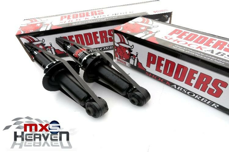 Mazda MX5 MK1 Shock Absorbers Rear Pair Standard Pedders
