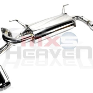 Mazda MX5 MK2 Stainless Steel Dual Exit Rear Exhaust Silencer